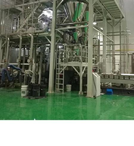 双螺杆连续混合锂电池加工生产线